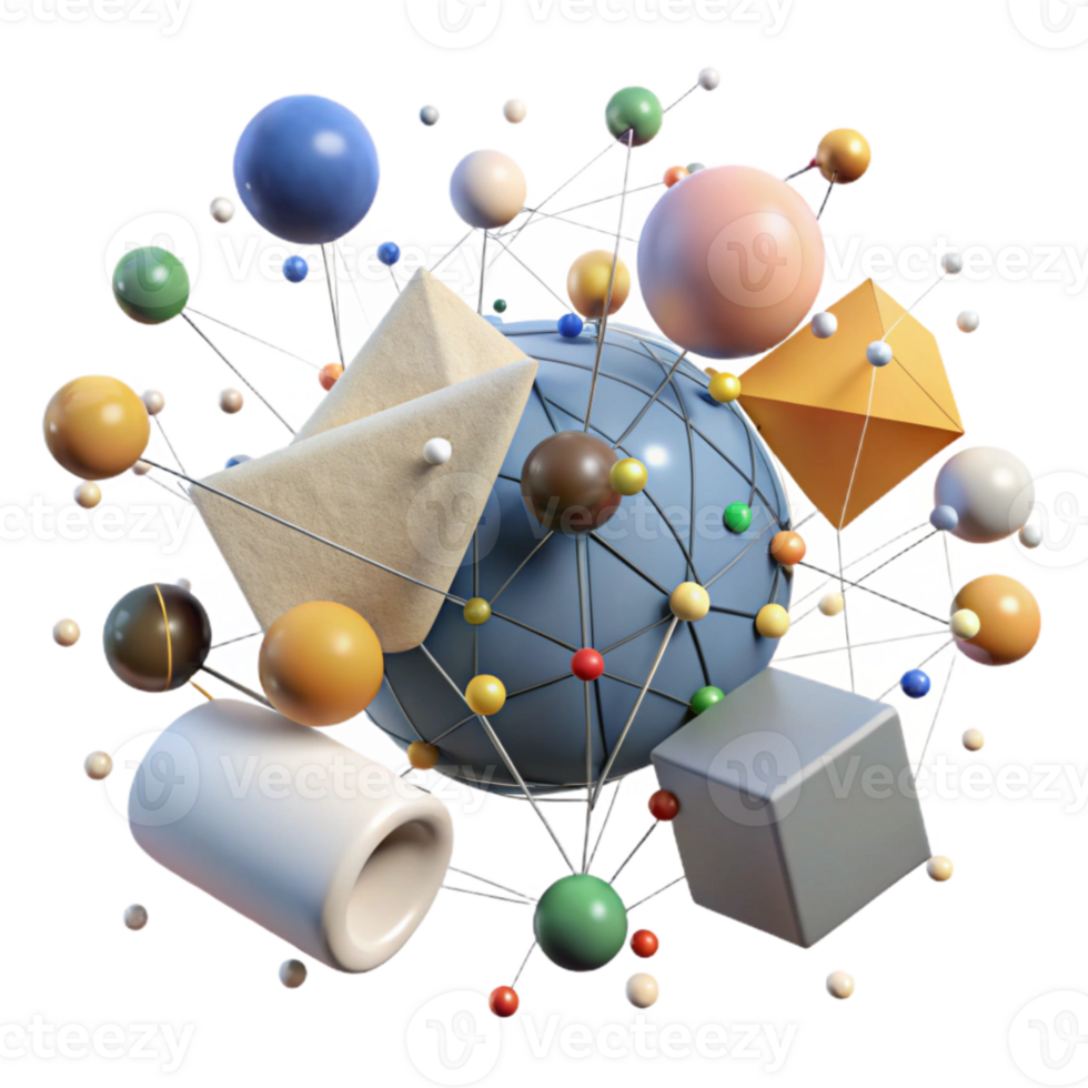 stunning rustic Motion Capture Data Points Connected Transparent Background genuine png