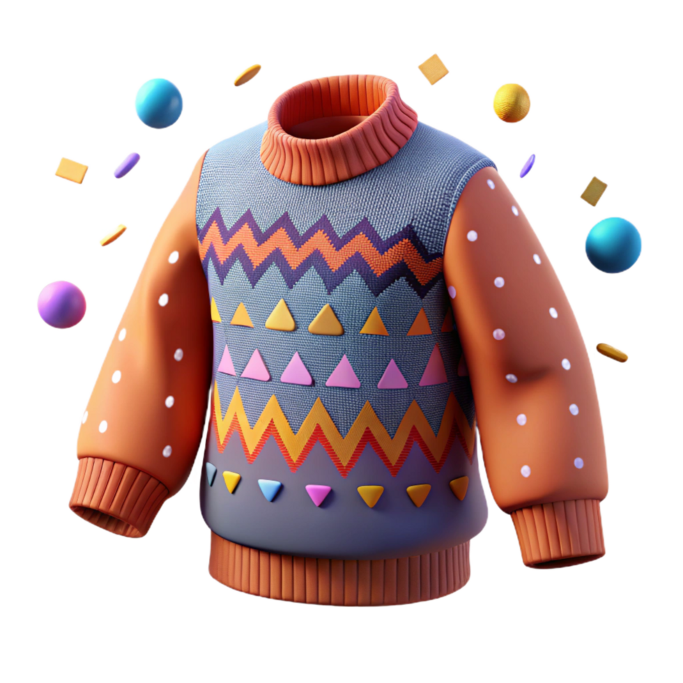 stunning minimalist Icelandic Lopapeysa Sweater with Traditional Design Cutout genuine png