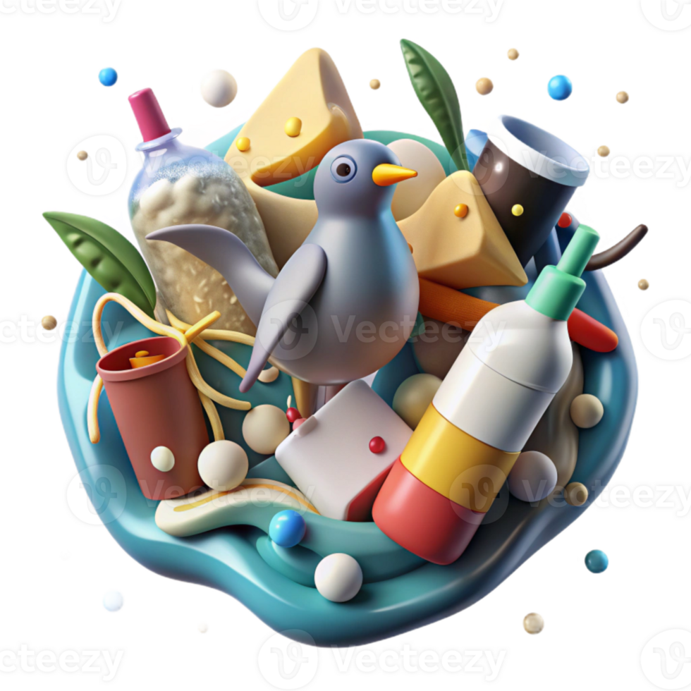 extraordinary classic Plastic Pollution Harming Marine Ecosystem Cutout exclusive png