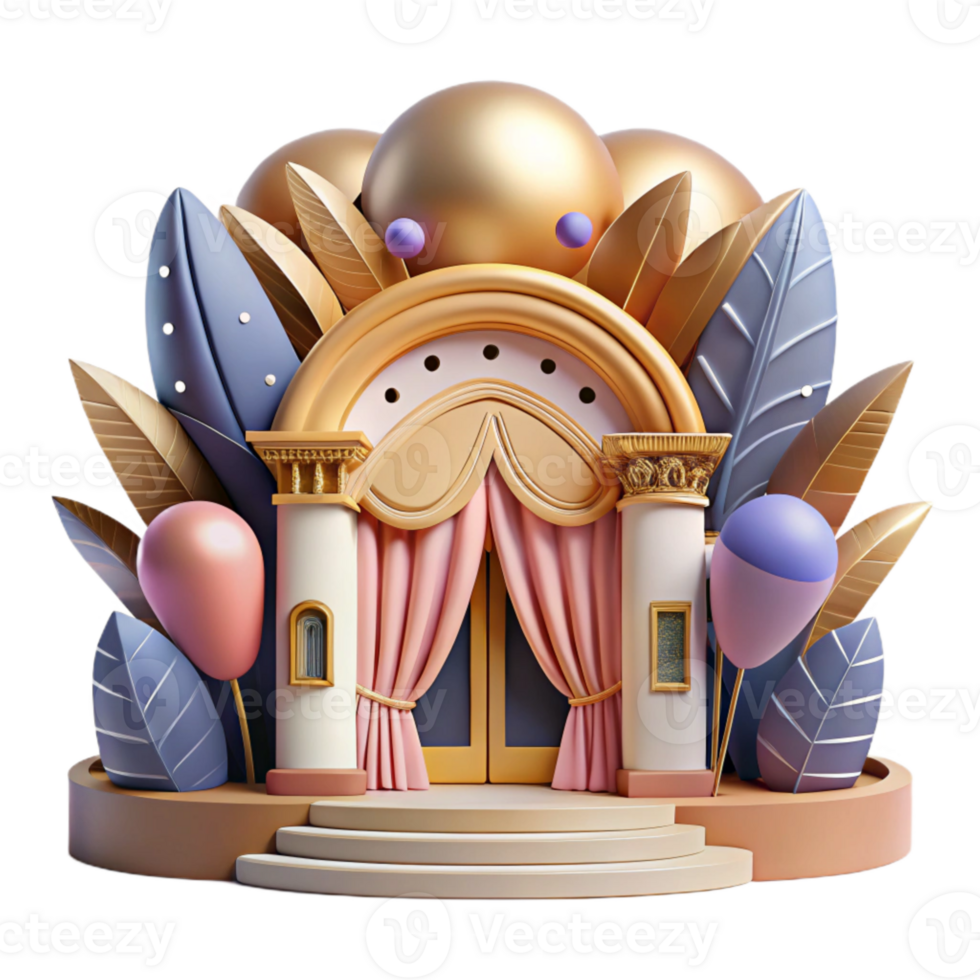 magnificent abstract Opera House Cutout with Grand Entrance exclusive png