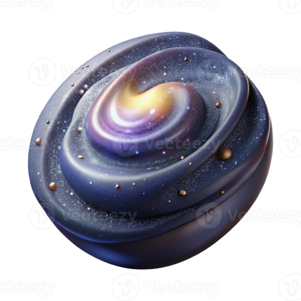 wonderful modern Milky Way Galaxy Cutout Isolated authentic png