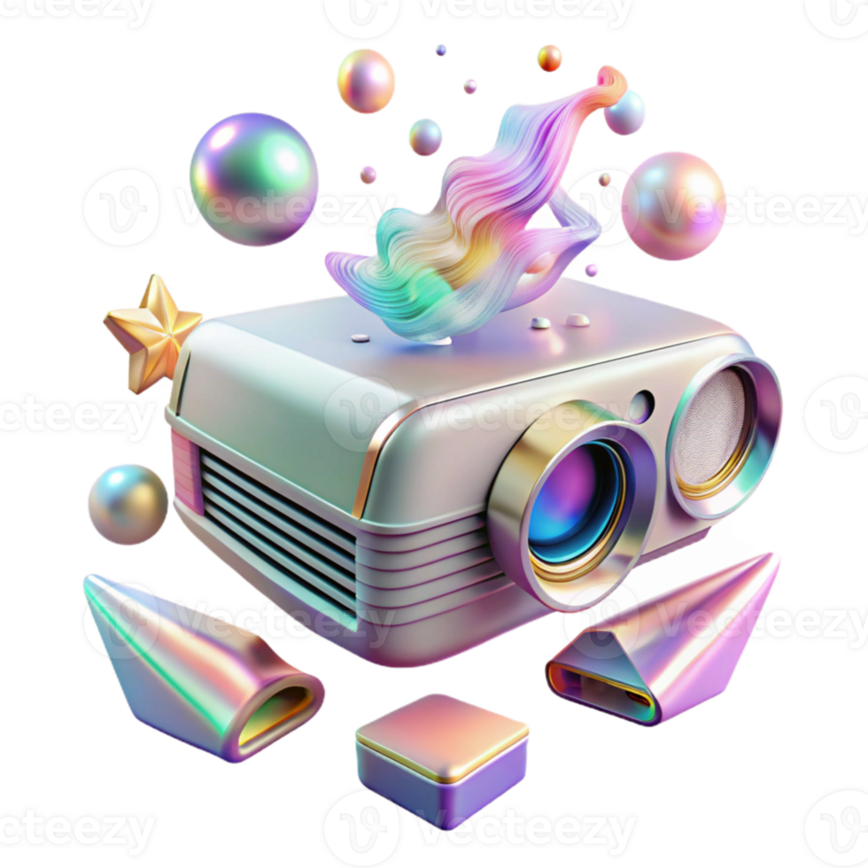 extraordinary rustic Holographic Projector with Transparent genuine png