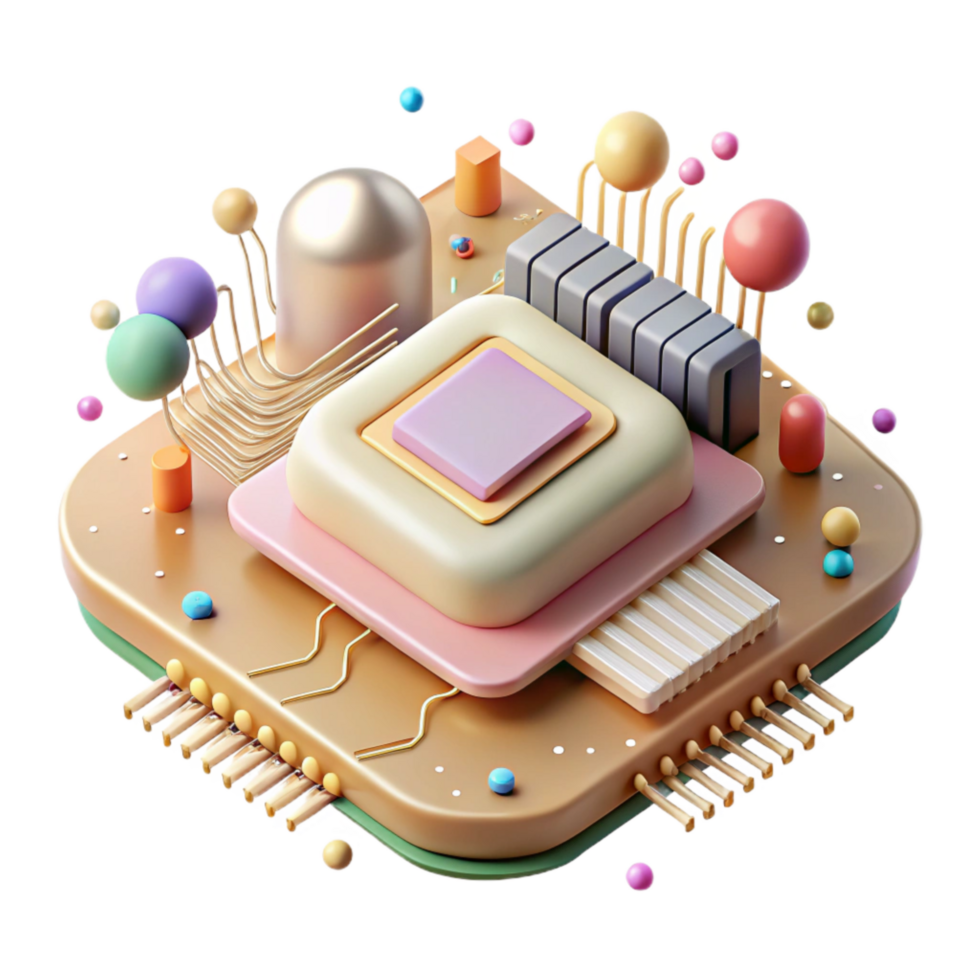 extraordinary contemporary Multilayer Printed Circuit Board Cross Section Isolated detailed png