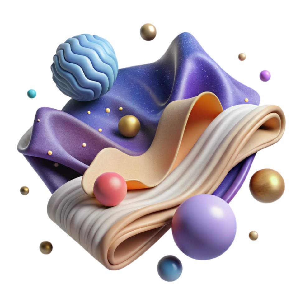 elegant traditional Milky Way Galaxy Panorama Isolated Element detailed png