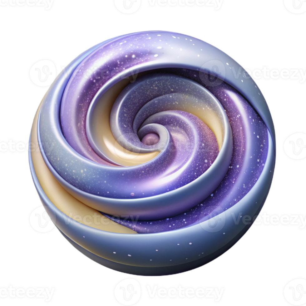 beautiful creative Milky Way Galaxy Swirl Isolated Element exclusive png