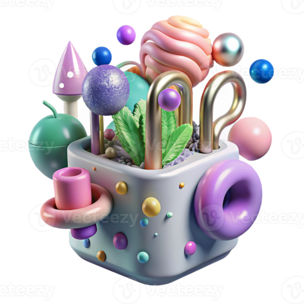 wonderful vintage Hydroponic System Close Up Isolated exclusive png
