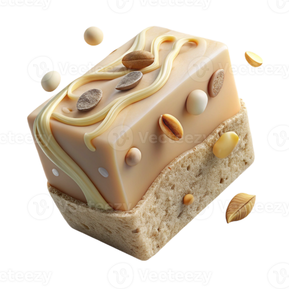 impressive traditional Handmade Soap Bar with Lavender Sprig Transparent exclusive png