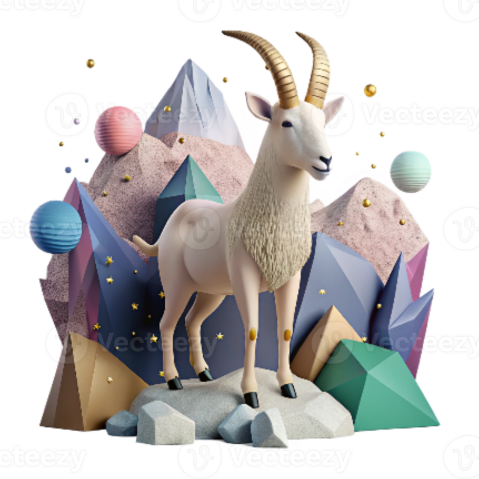 stunning contemporary Mountain Goat Transparent Background Isolated genuine png