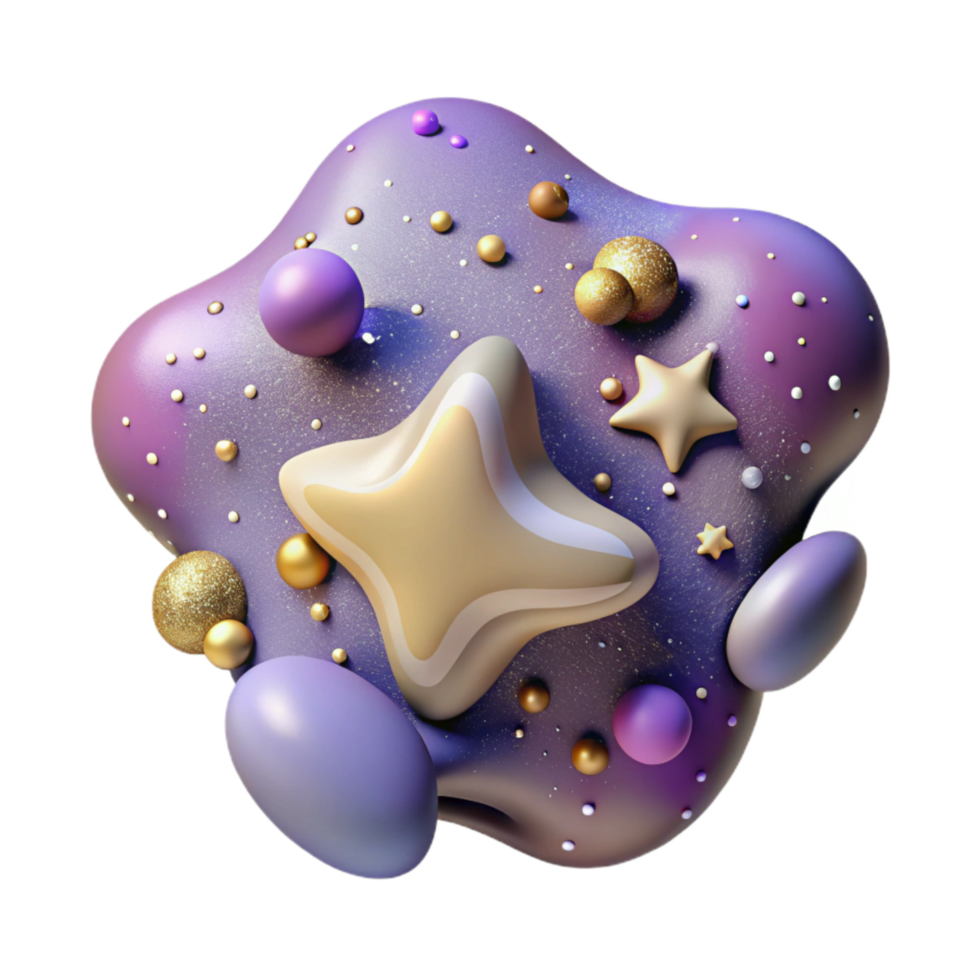 impressive vintage Milky Way Galaxy Stars Isolated Element high resolution png