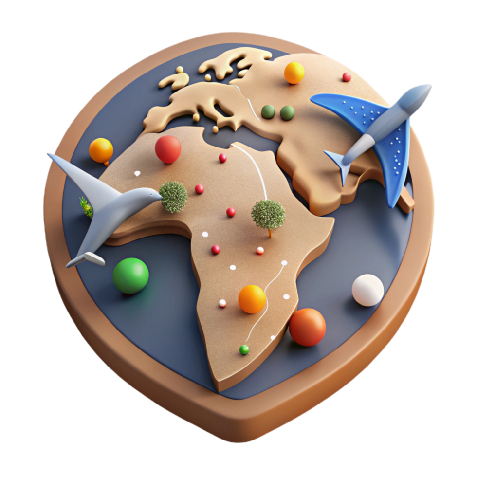 impressive creative Migrating Birds Flight Path Map Isolated Continent Outline genuine png