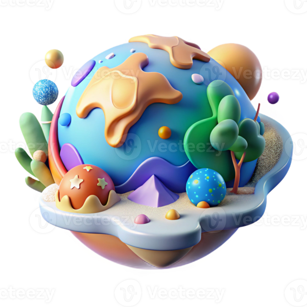 elegant vintage Impact of Global Warming on Hibernation Cutout Bold Colors genuine png