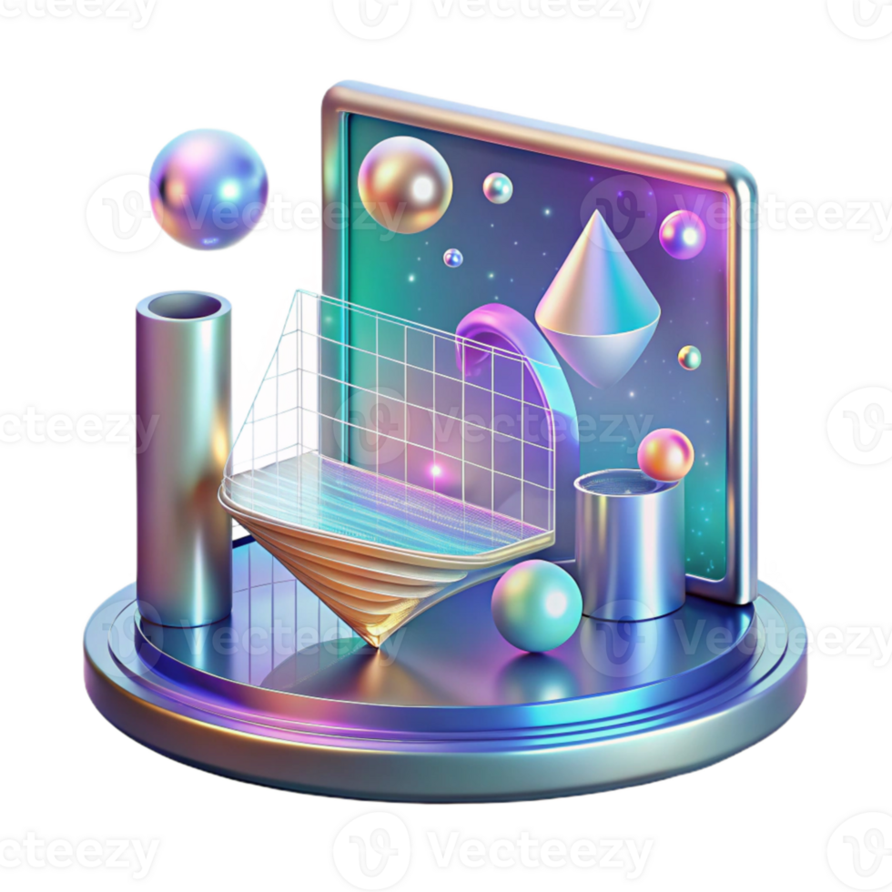 magnificent creative Holographic Projection Futuristic Data Display Transparent high quality png
