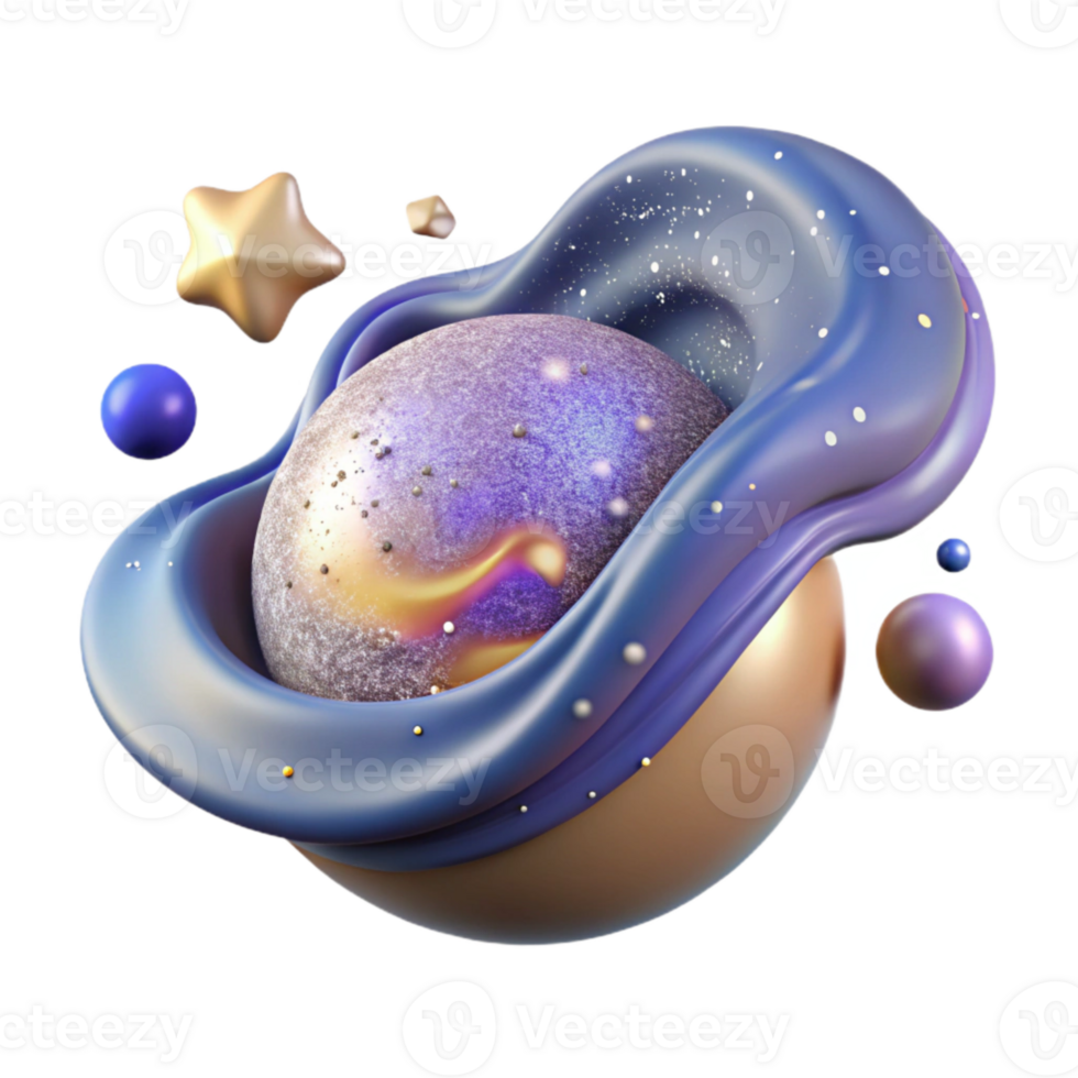 magnificent abstract Milky Way Galaxy Isolated Element authentic png