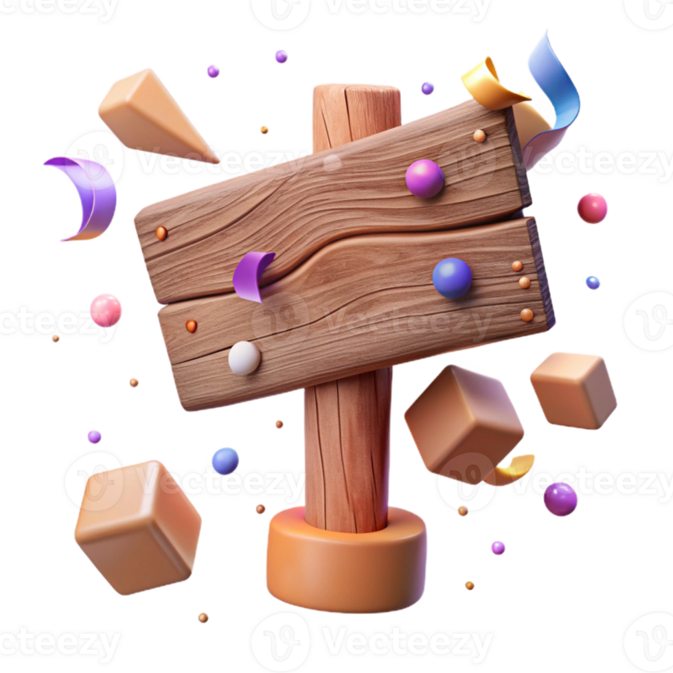 extraordinary modern Old Wooden Signpost Weathered Wood Transparent Background authentic png
