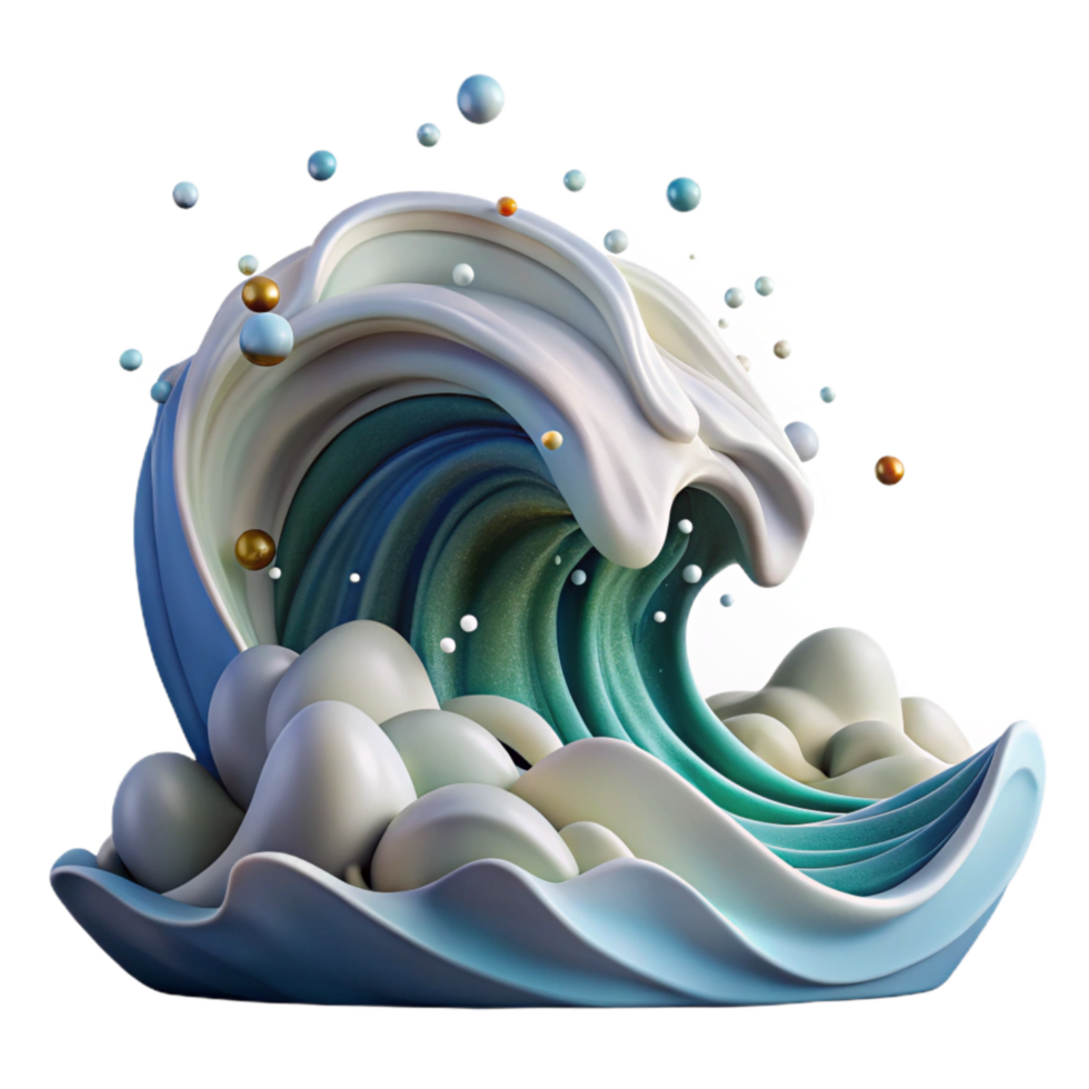 stunning rustic Ocean Waves Crashing on Shore Dynamic Angle Cutout genuine png