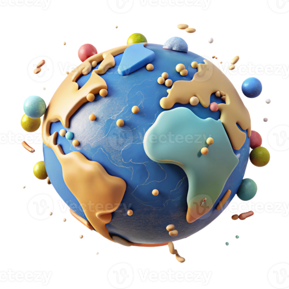 magnificent artistic Hand Drawn World Map Showing Trade Routes Cutout professional png