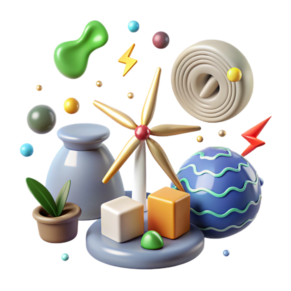 elegant classic Renewable Energy Resources Icons Transparent original png