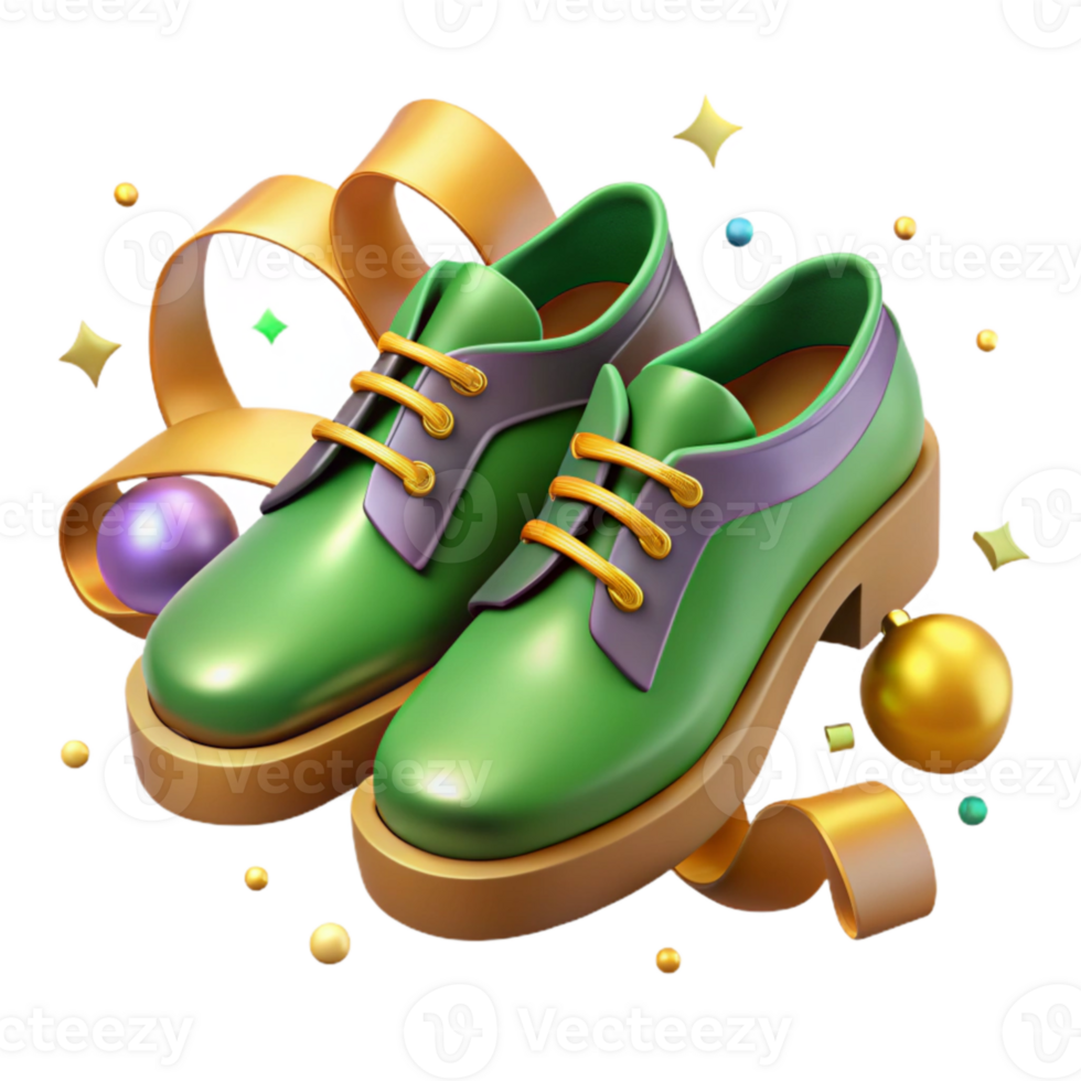 elegant classic Irish Step Dancer Shoes Isolated Cutout authentic png