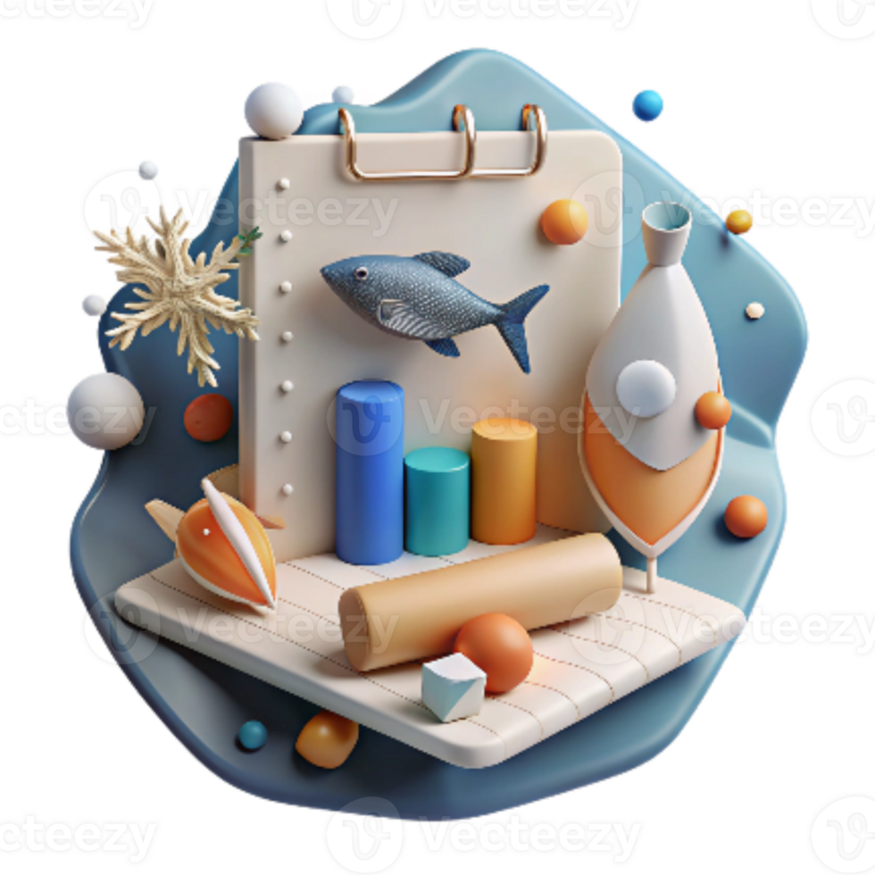 impressive abstract Overfishing Facts Chart Cutout high quality png