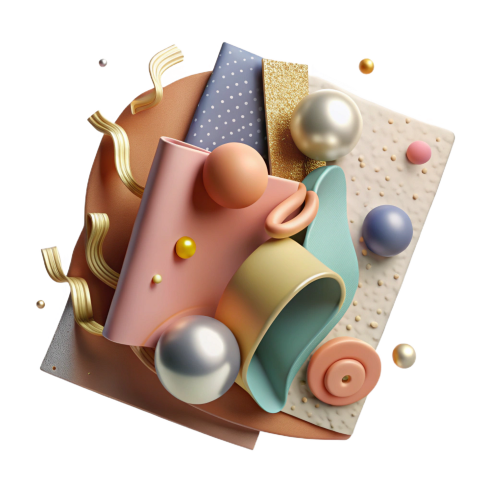 elegant abstract Offset Printing Plate with Cutout png