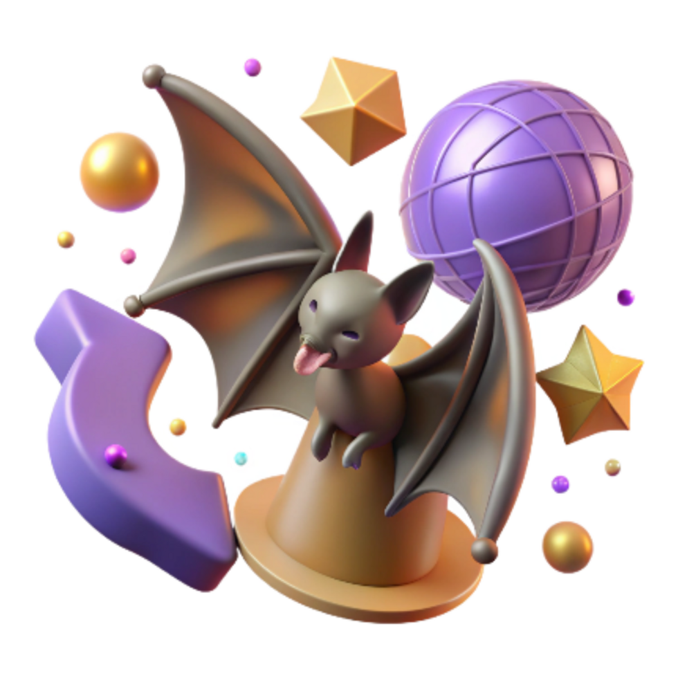 serene classic Radar Tracking Bat Echolocation Signals Nocturnal Scene Transparent detailed png
