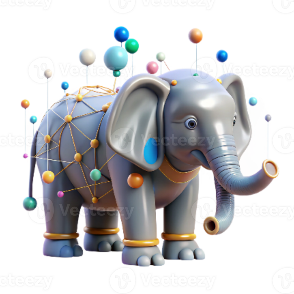 elegant traditional Machine Learning Predicting Elephant Migration Path Precise Data Transparent Background genuine png