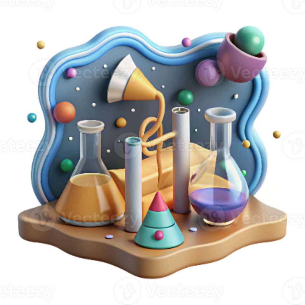 magnificent classic Lab Equipment for Water Analysis Cutout Isolated original png