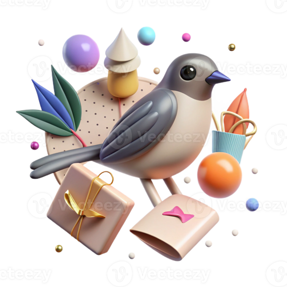stunning traditional Illustrated Bird Species Identification Guide Transparent Background high quality png