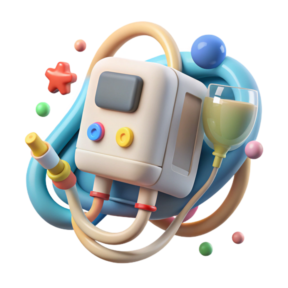 wonderful minimalist Medical Ventilator Icon with Transparent Background genuine png