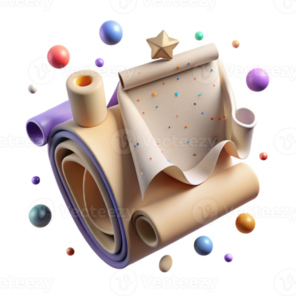 extraordinary artistic Recycled Paper Texture Closeup Isolated Element high quality png