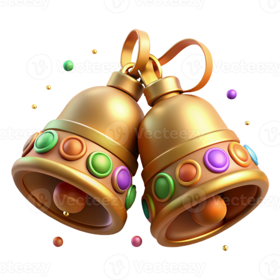 elegant vintage Kathak Ghungroo Bells Ankle Ornament Transparent Background Jingling Rhythm exclusive png
