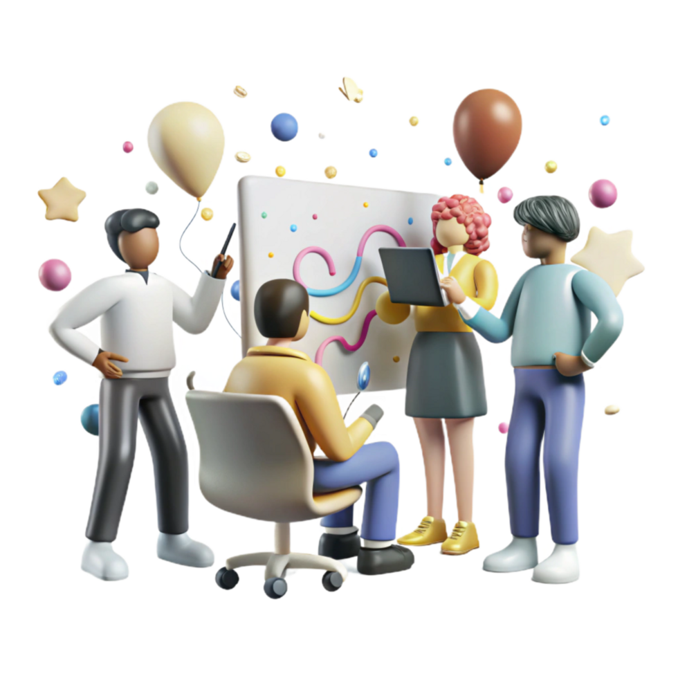impressive rustic Group Silhouette Problem Solving Meeting Transparent Background high resolution png