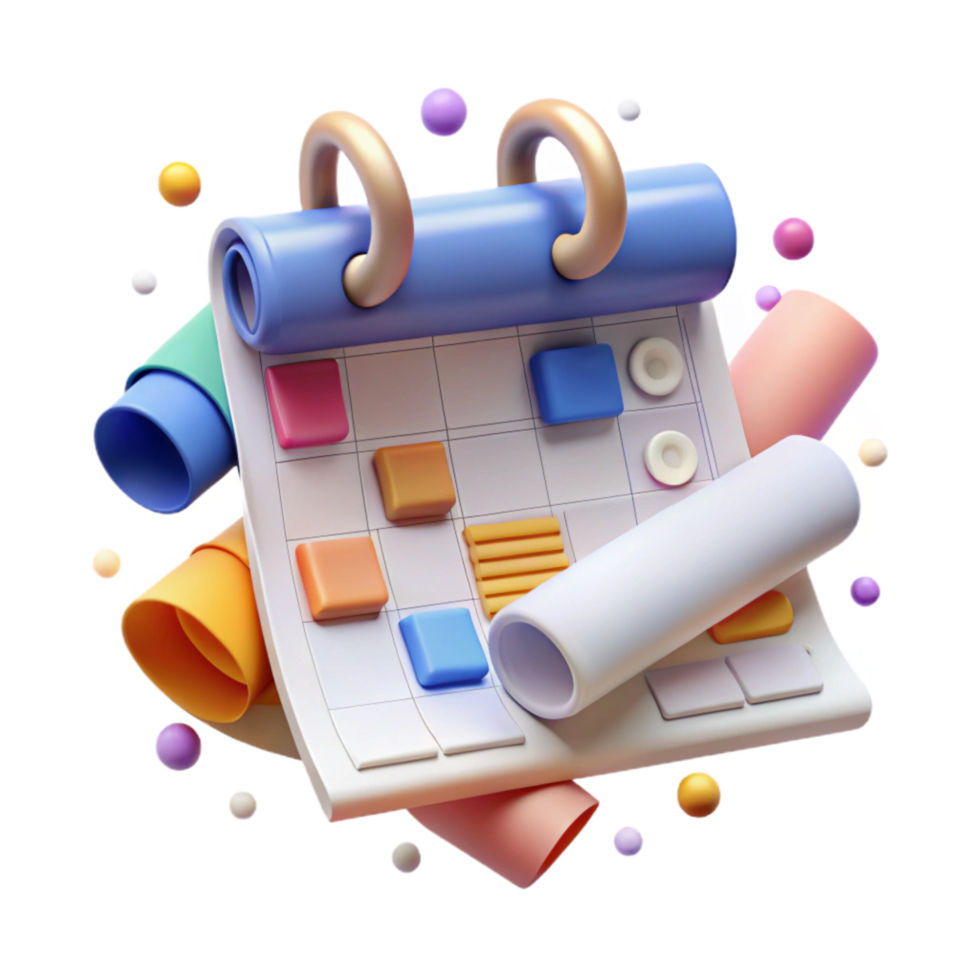 beautiful abstract Project Management Gantt Chart Timeline Transparent exclusive png