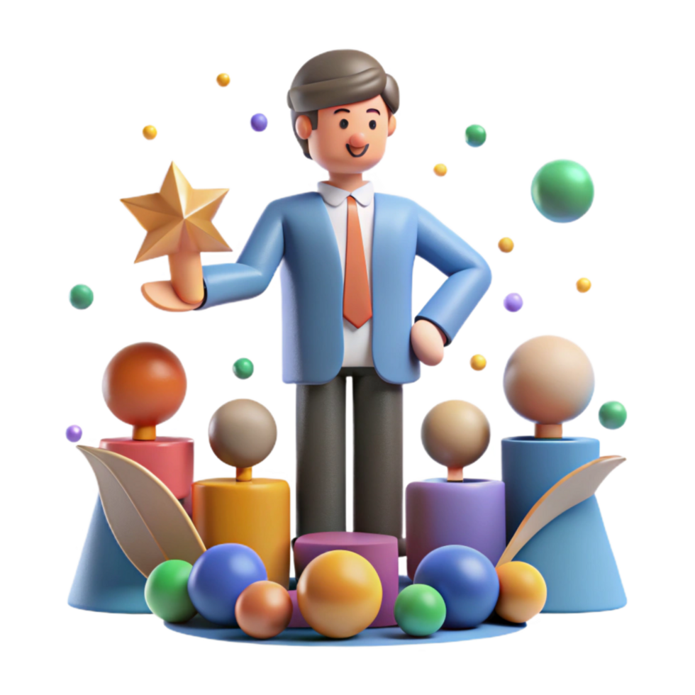 vibrant rustic Leadership Icon Person Leading Group Transparent Background genuine png