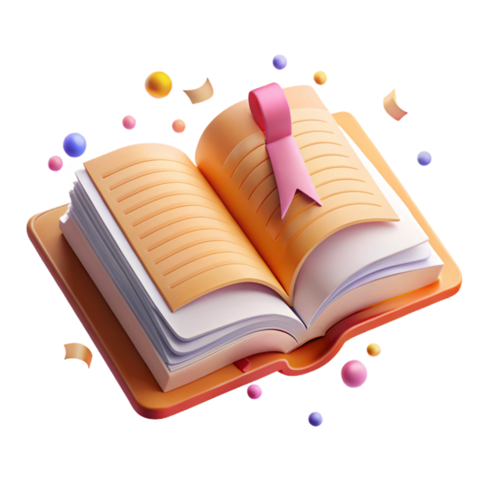 impressive classic Open Book Symbol Side View with Shadow Cutout exclusive png