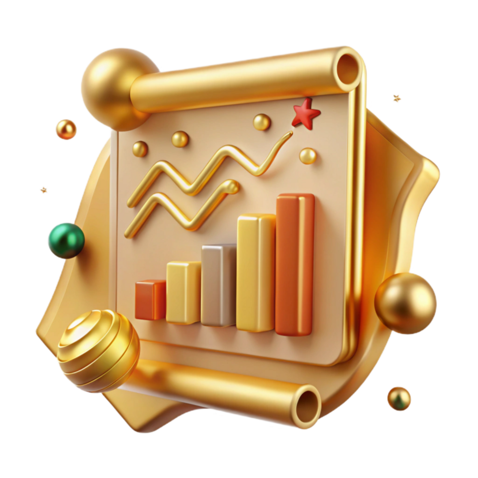 stunning minimalist Gold Time and Sales Chart with Precise Timestamps genuine png
