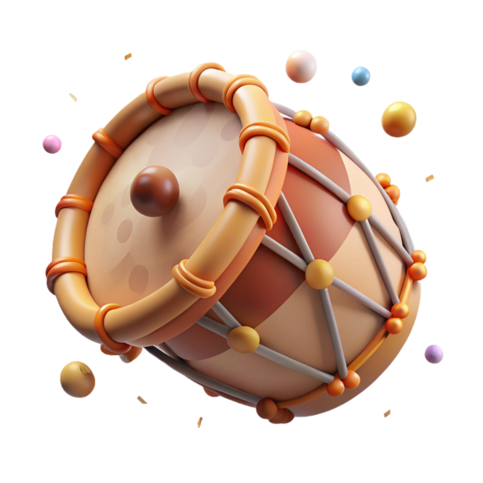 elegant contemporary Protecting Traditions Hand Drum Isolated Transparent Background exclusive png