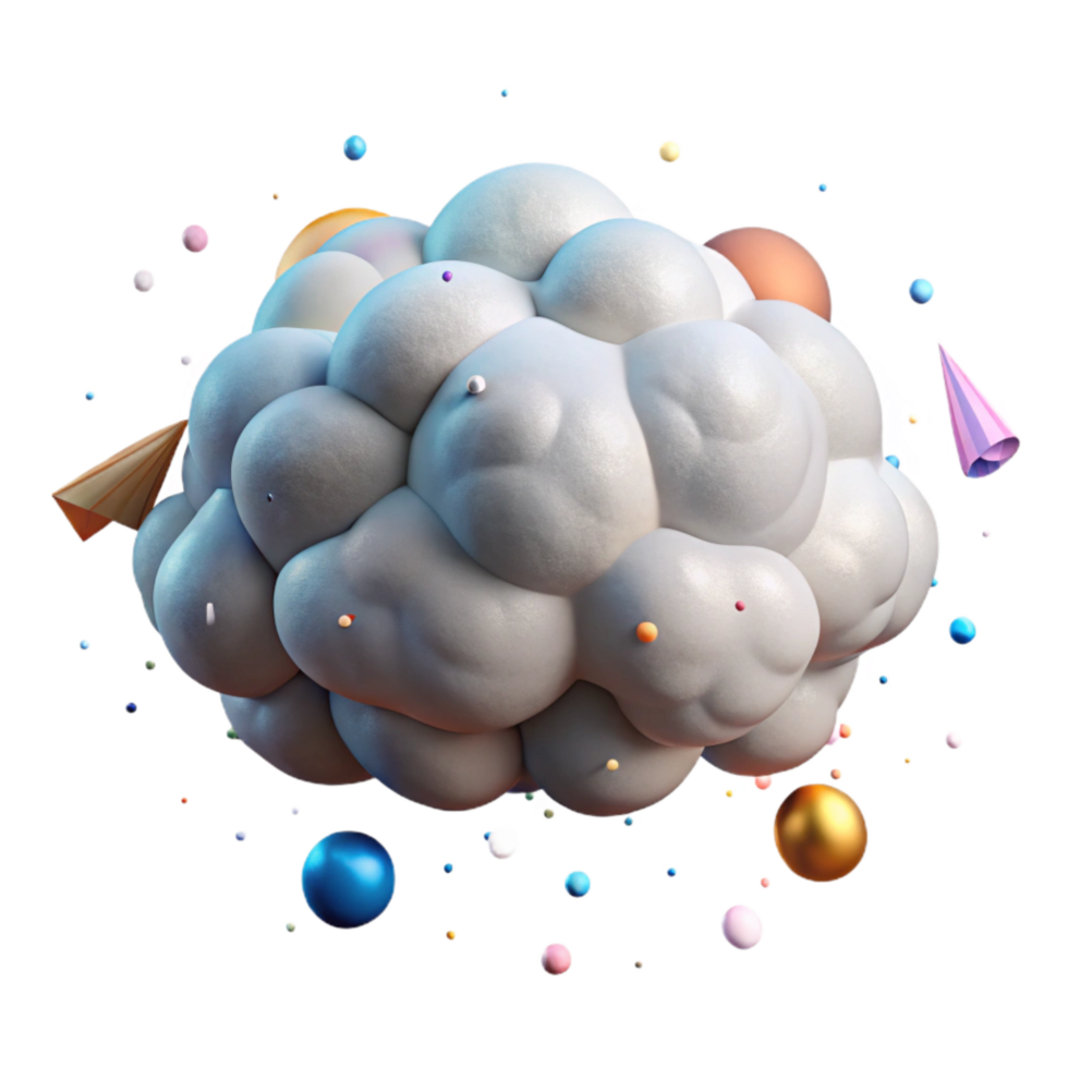 stunning creative Realistic Stratus Cloud Layer Isolated png