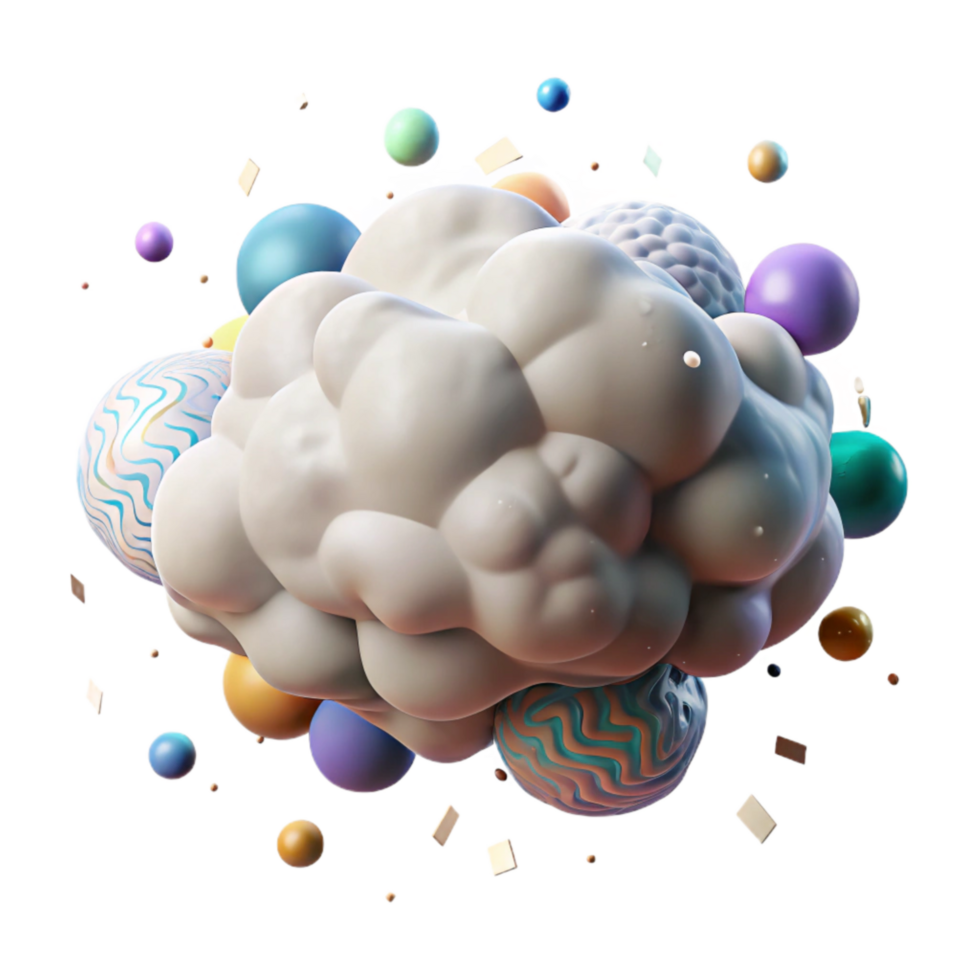 beautiful contemporary Realistic Stratocumulus Cloud Layer Isolated professional png