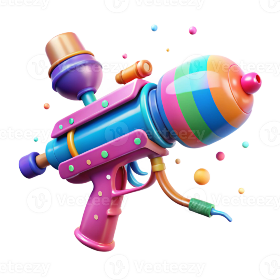 wonderful abstract Holi Festival Pichkari Water Gun Colorful Cutout png