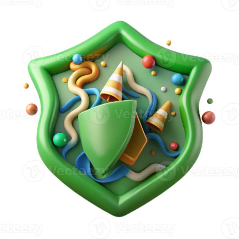 dramatic creative Protected Marine Area Icon Green Transparent Background professional png