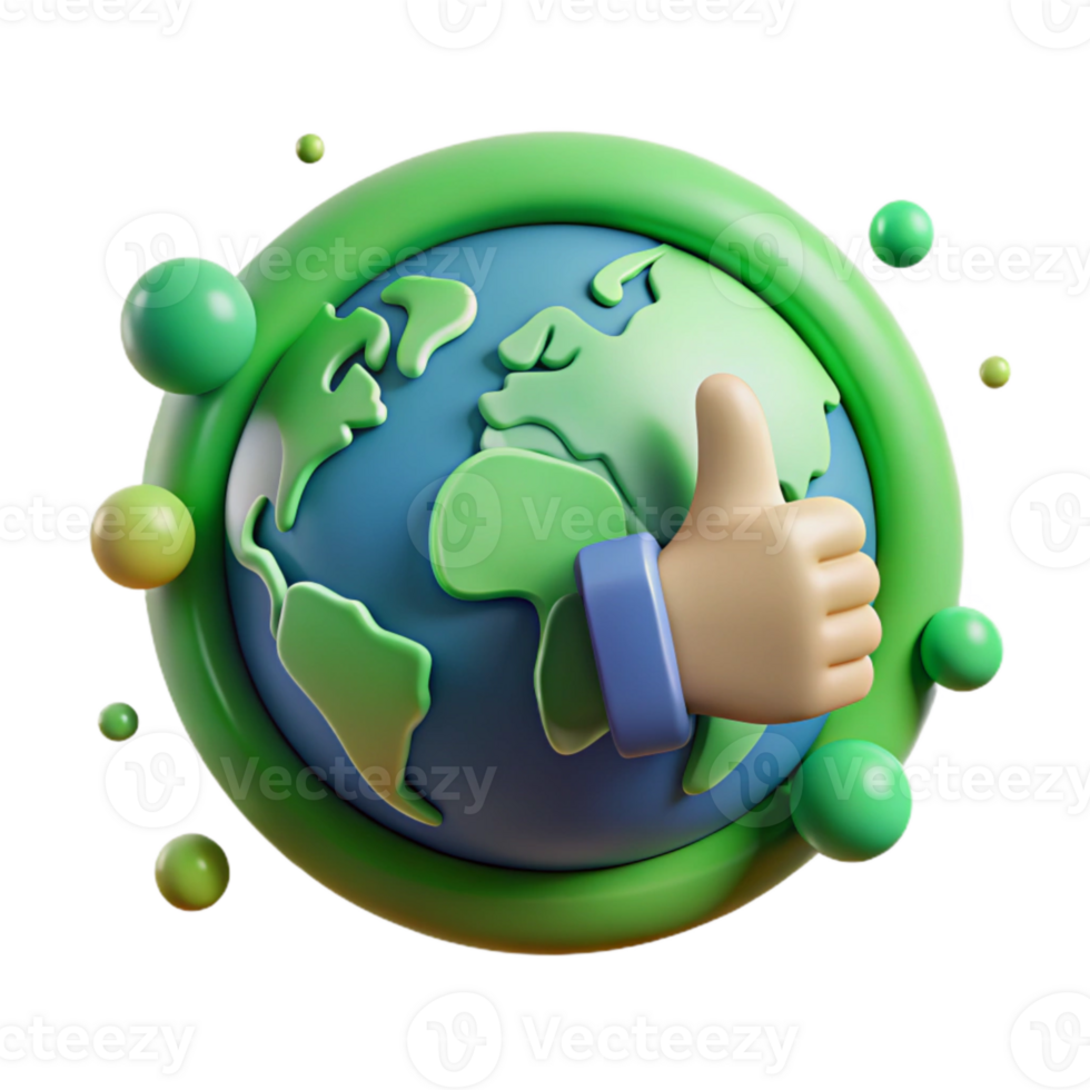 stunning minimalist Green Thumbs Up Icon Simple Design Cutout Element premium png