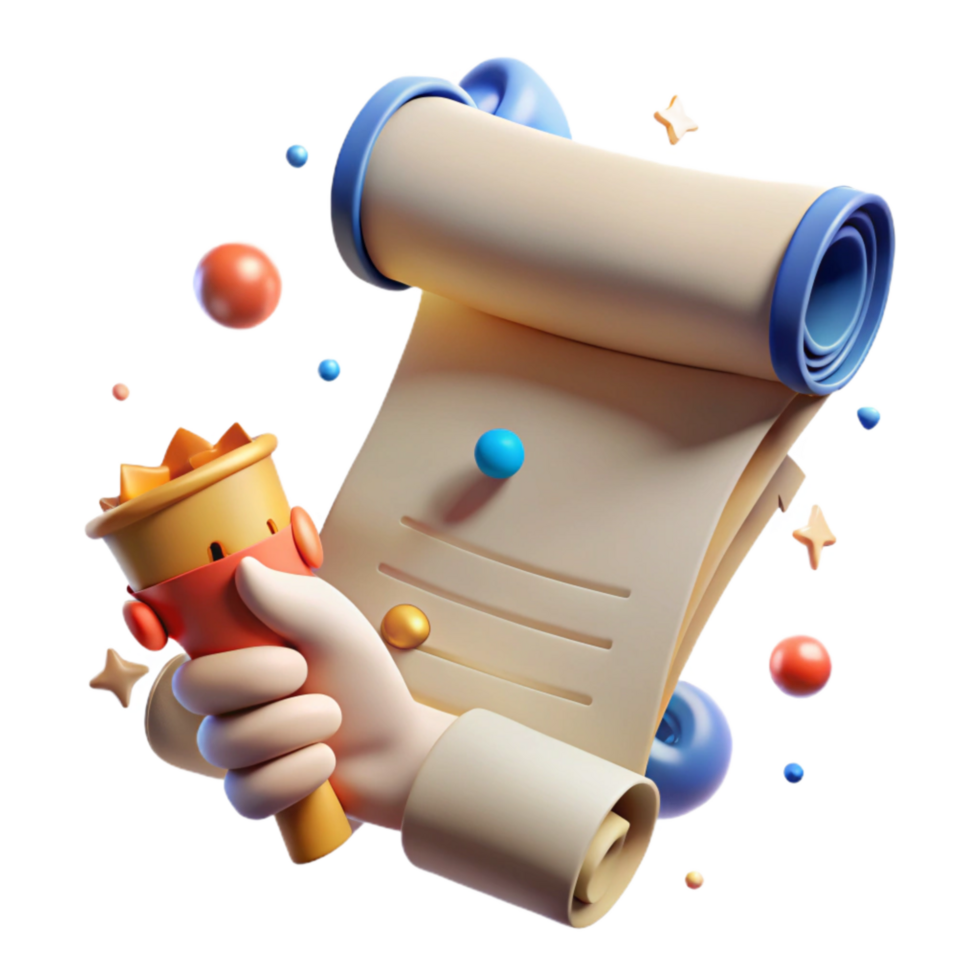 wonderful creative Protecting History Hand Holding Fragile Document Isolated png