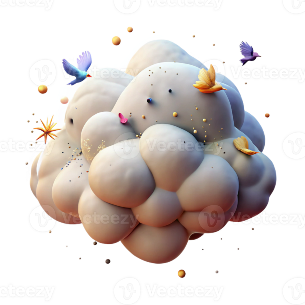 stunning traditional Isolated Cumulonimbus Cloud at Dusk Cutout high quality png