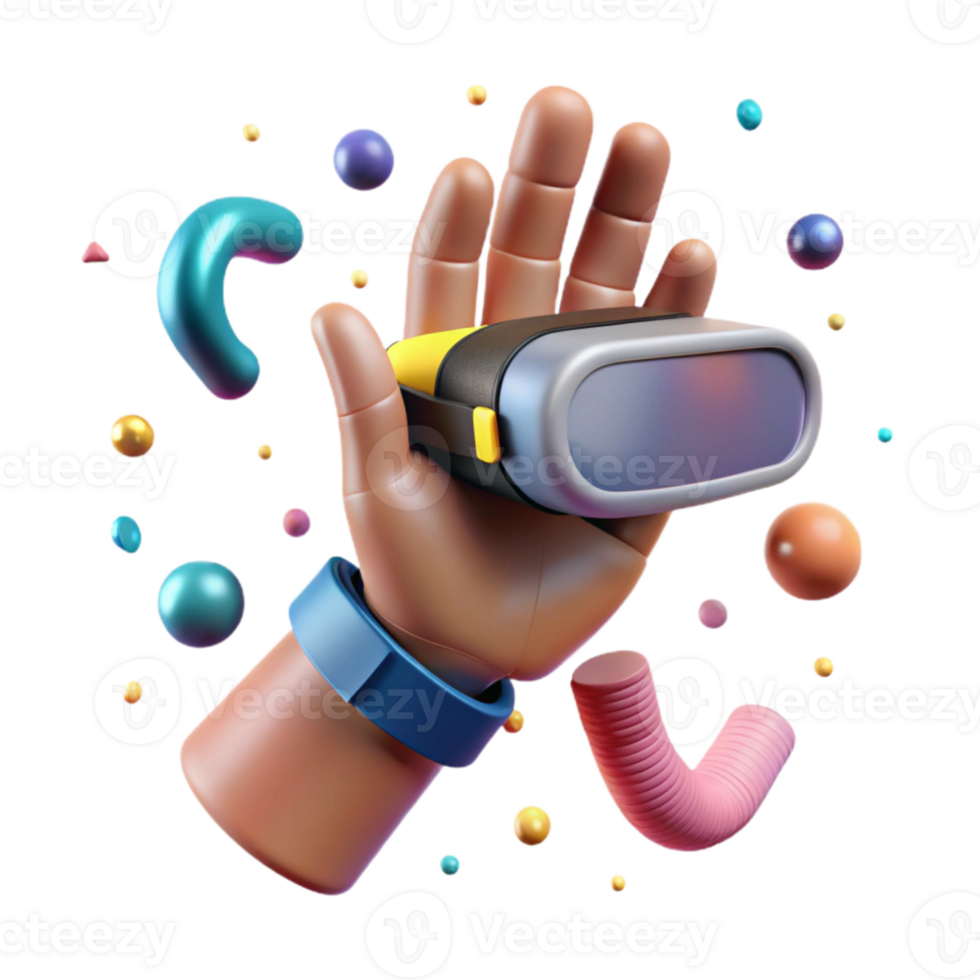 extraordinary traditional Realistic Vr Hand Tracking Isolated premium png