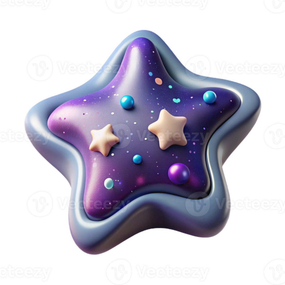 dramatic artistic Milky Way Galaxy Stars Isolated Element original png