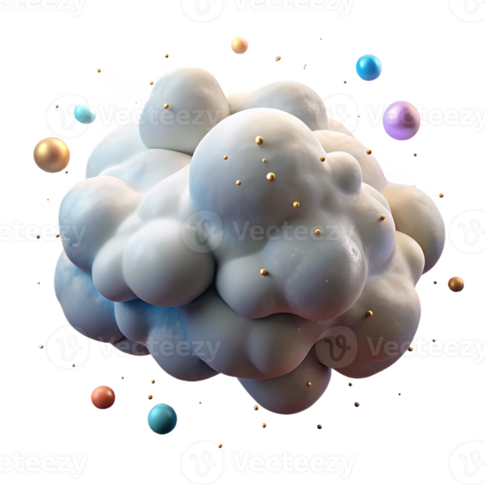 stunning contemporary Realistic Fog Cloud with Transparent Background premium png