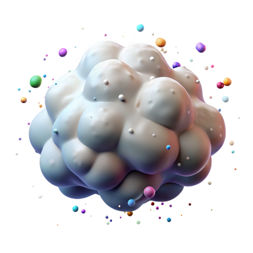 beautiful vintage Realistic Cloud with High Resolution Texture Isolated high resolution png