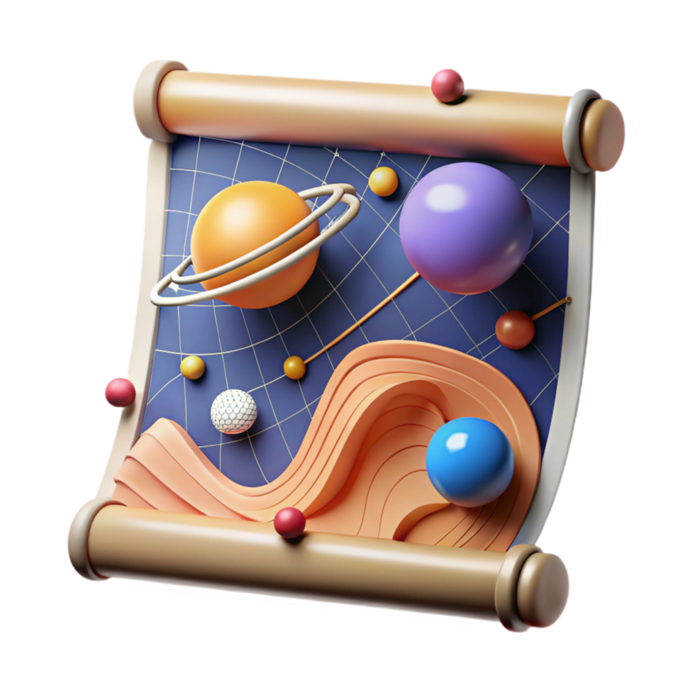 beautiful vintage Lost Science Astronomy Chart Isolated exclusive png
