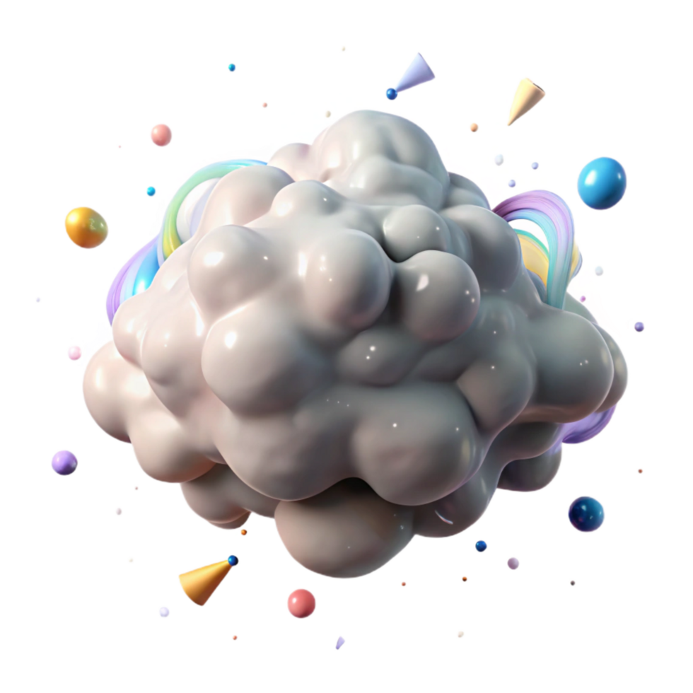 impressive traditional Realistic Fog Cloud with Transparent Background detailed png